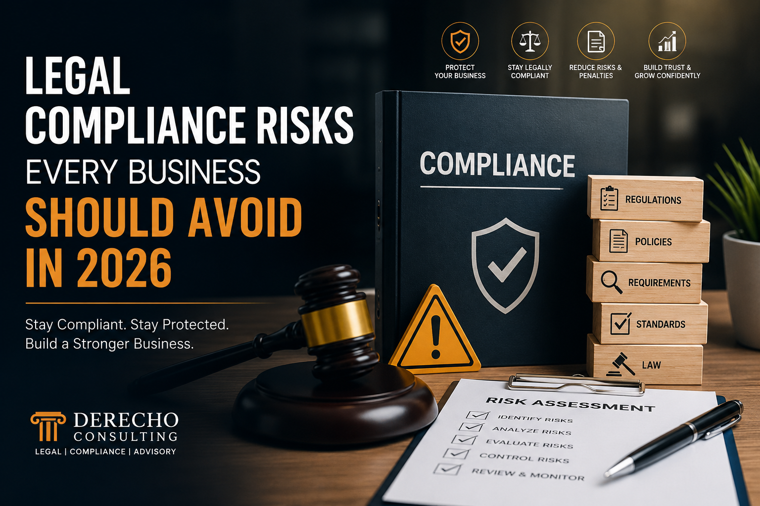 Legal Compliance Risks Every Business Should Avoid in 2026 – corporate compliance checklist and legal risk management