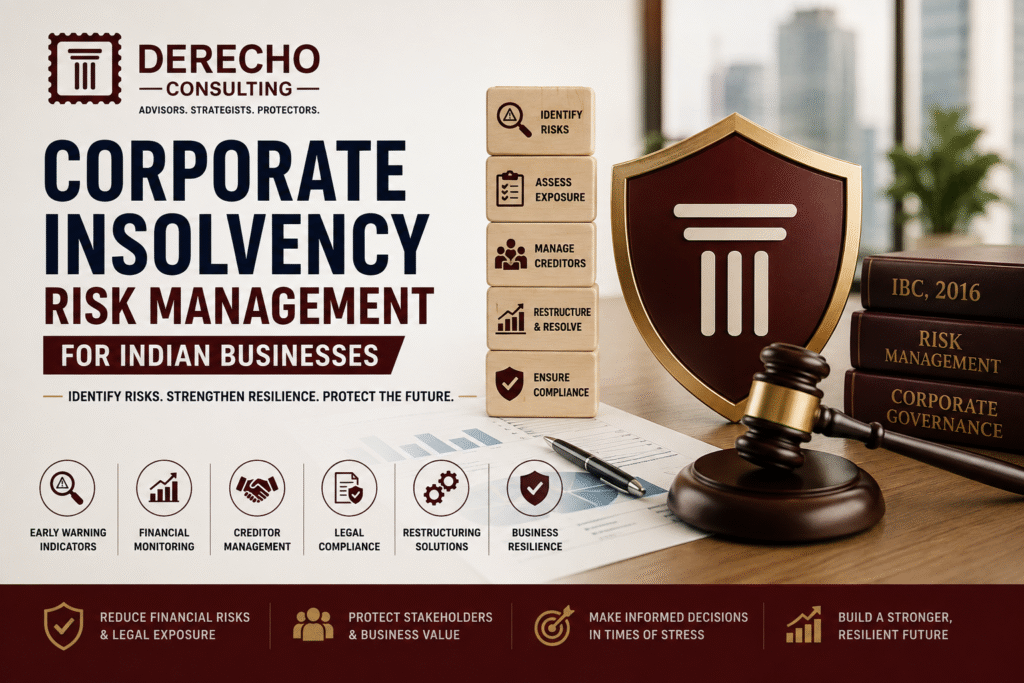 Corporate insolvency risk management for Indian businesses