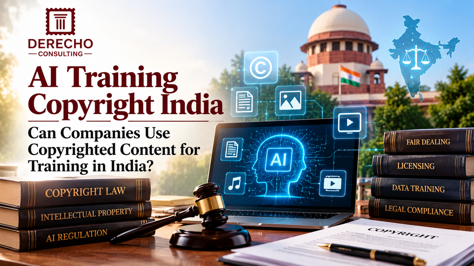 AI Training Copyright India and copyrighted content used for AI training