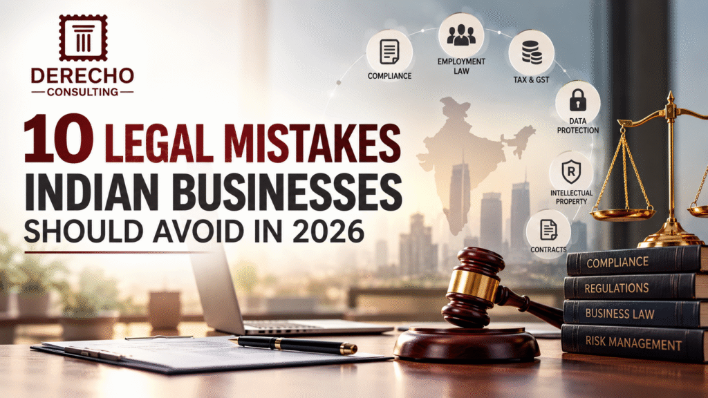 10 legal mistakes Indian businesses should avoid in 2026